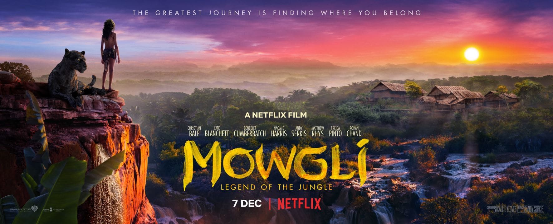 Netflix releases Mowgli: Legend of the Jungle